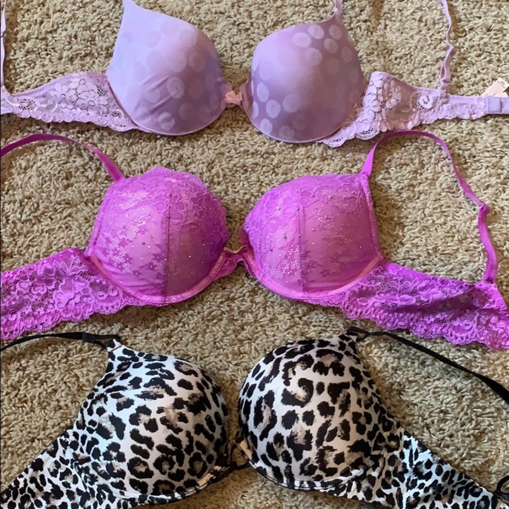 Victoria’s Secret Push Up Bras - LIKE NEW